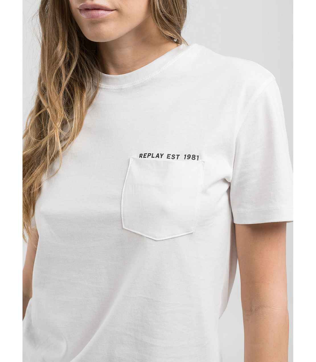 レギュラーフィットコットンジャージーポケットTシャツ 詳細画像 ナチュラルホワイト 5